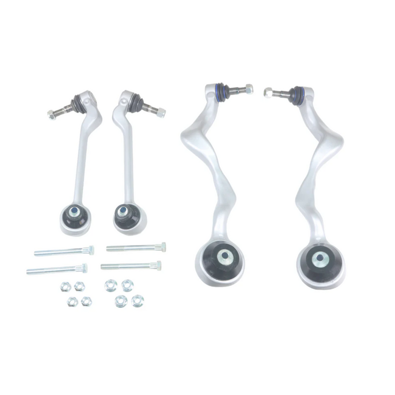 Whiteline Front Suspension Alloy Wishbone Control & Radius Arm Kit | E46 325i · 330i · E82 · E88 128i · 135i · 1M · E90 · E91 · E92 · E93 325i · 328i · 330i · 335i · 335d