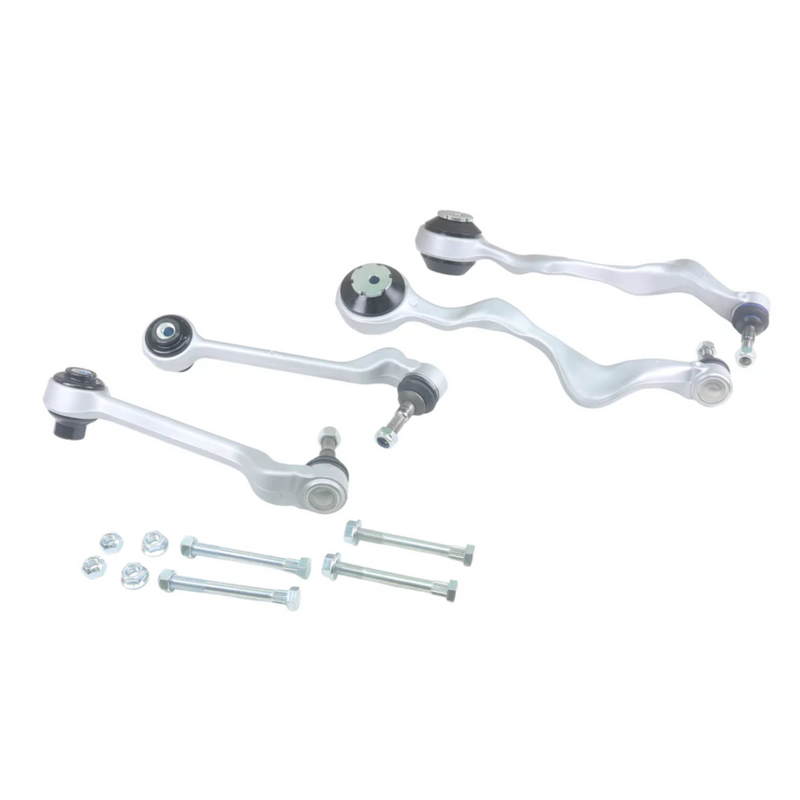 Whiteline Front Suspension Alloy Wishbone Control & Radius Arm Kit | E46 325i · 330i · E82 · E88 128i · 135i · 1M · E90 · E91 · E92 · E93 325i · 328i · 330i · 335i · 335d