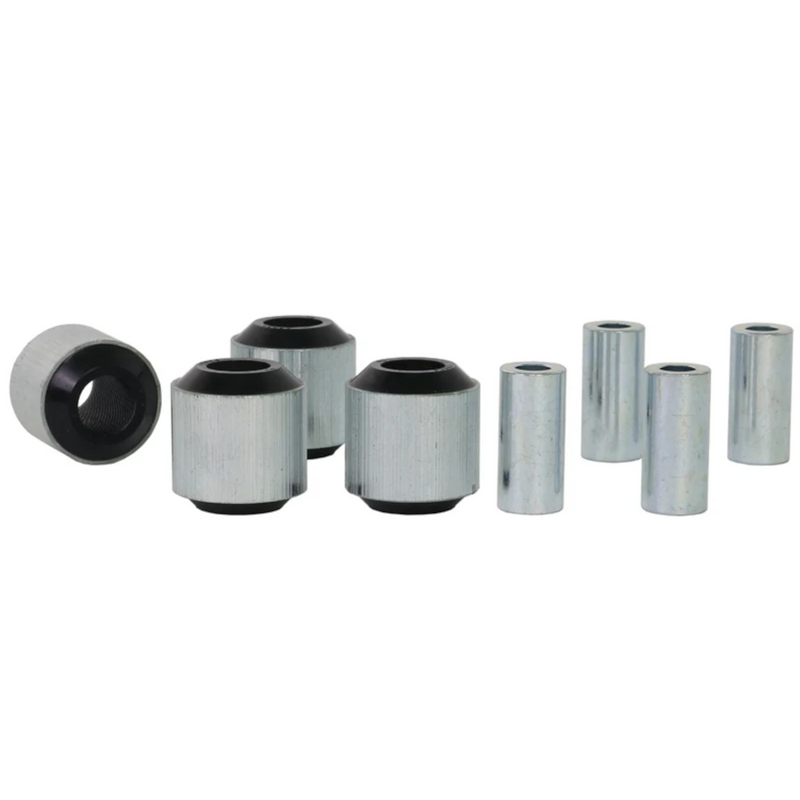 Whiteline Lower Rear Inner & Outer Control Arm Bushings | E82 · E88 128i · 135i · E84 X1 28i · X1 35i · E90 · E91 · E92 · E93 325i · 328i · 330i · 335i · 335d