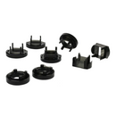 Whiteline Rear Subframe Mount Bushing Inserts | E46 325i · 330i · E82 · E88 128i · 135i · E84 X1 28i · X1 35i · E90 · E91 · E92 · E93 325i · 328i · 330i · 335i · 335d · M3